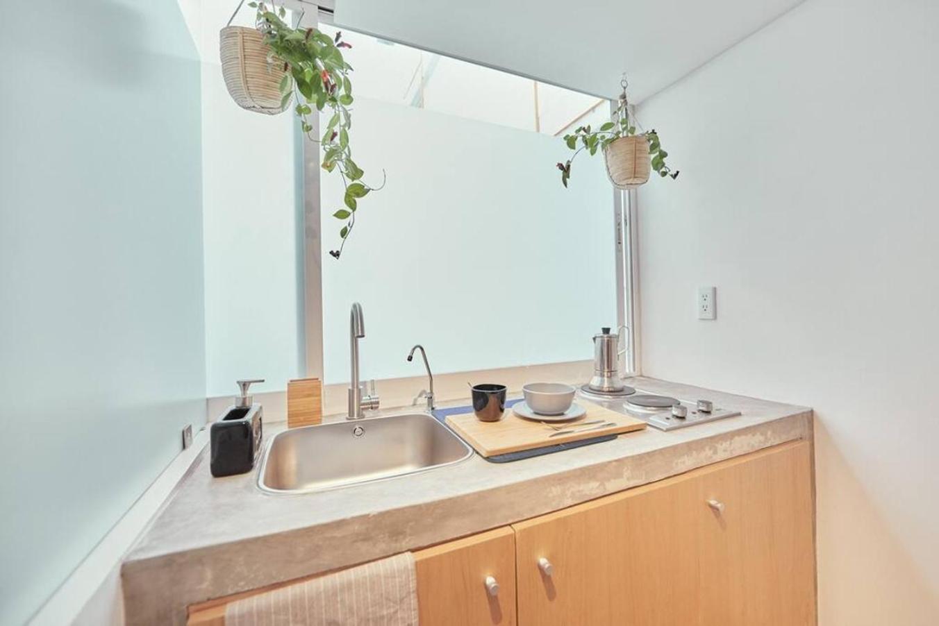 New! Cozy Cuauhtmoc Studio, Near Usa Embassy เม็กซิโกซิตี้ ภายนอก รูปภาพ